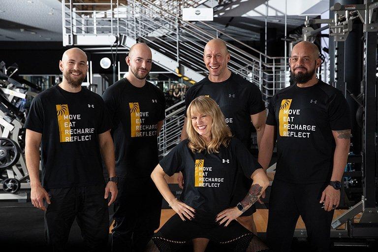 Gruppenfoto des Athlet des Lebens Personal Trainer Teams