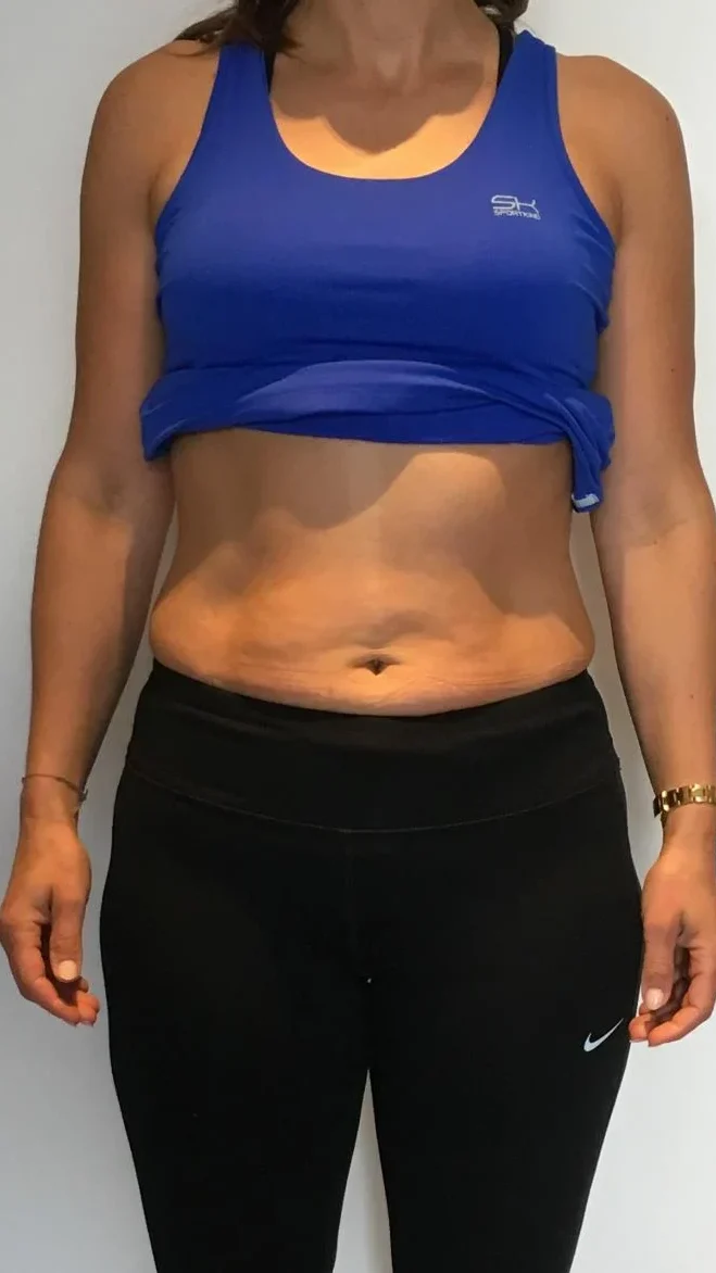 Vorher: Tina: In 3 Monaten mehr erreicht als in 10 Jahren Fitnesstraining zuvor